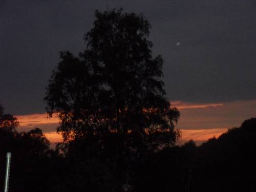 Sonnenuntergang in der Böhle