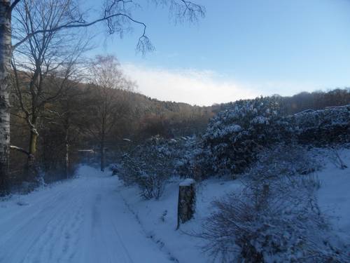 die Böhle im Winter